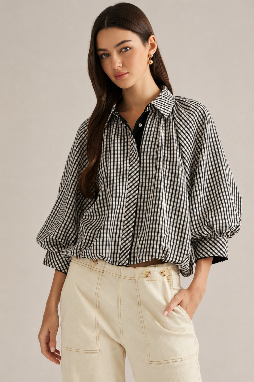 Under The Stars Top in Black