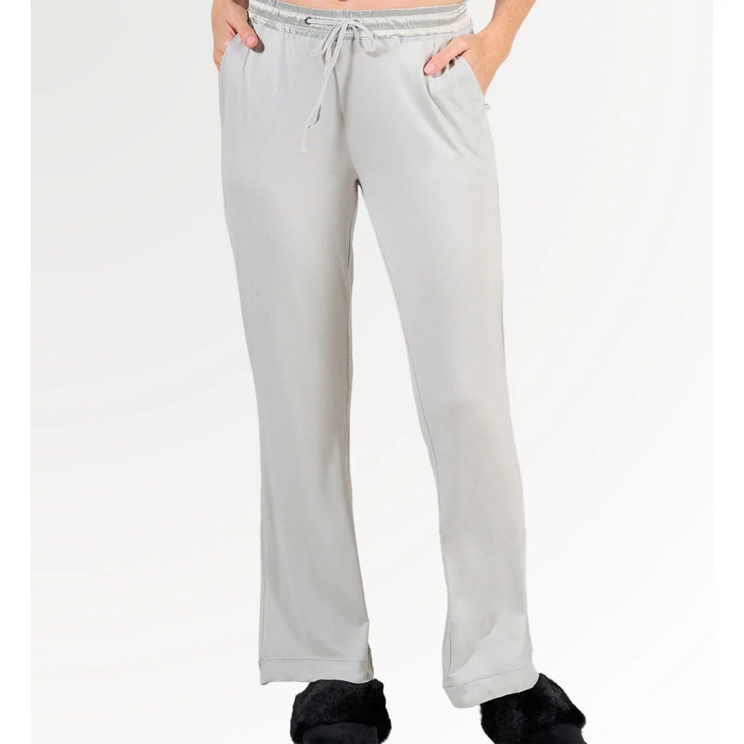 Faceplant Dreams Bamboo® Pajama Pants in Fog