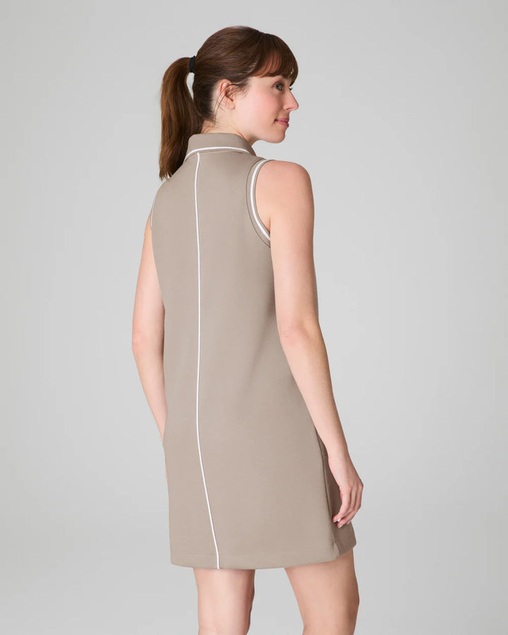 SPANX® AirEssentials Pique Polo Tank Dress in Ashwood