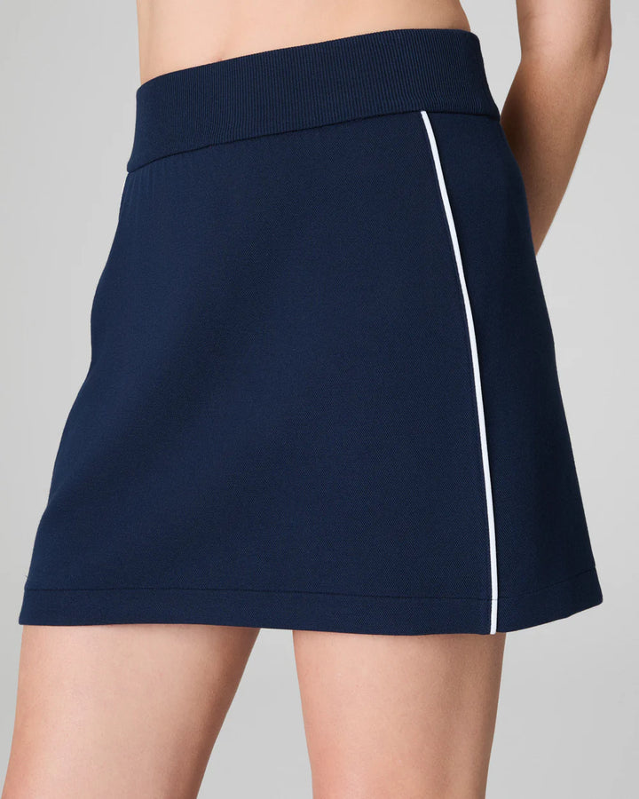 SPANX® AirEssentials Pique Skort in Timeless Navy