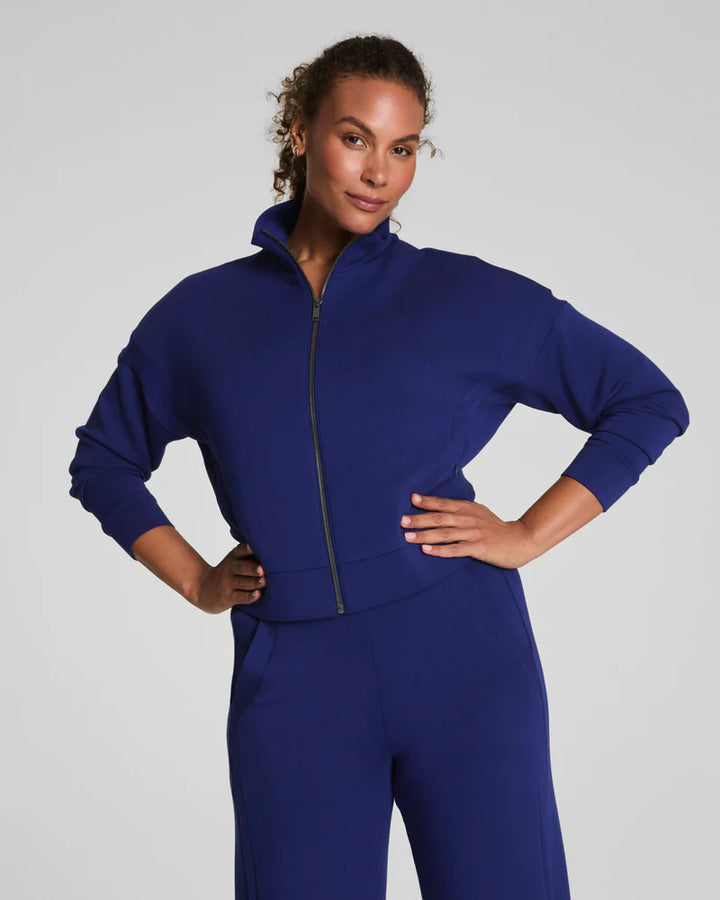 SPANX AirEssentials® Track Jacket in Midnight Iris