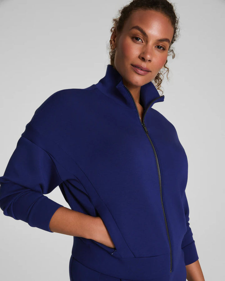 SPANX AirEssentials® Track Jacket in Midnight Iris
