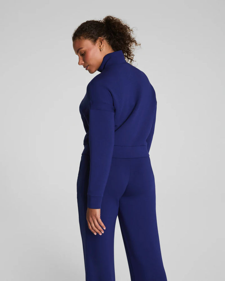 SPANX AirEssentials® Track Jacket in Midnight Iris