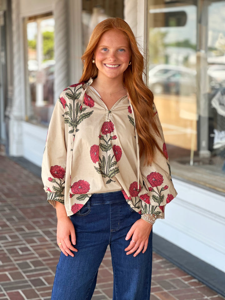 Happy Times Floral Top