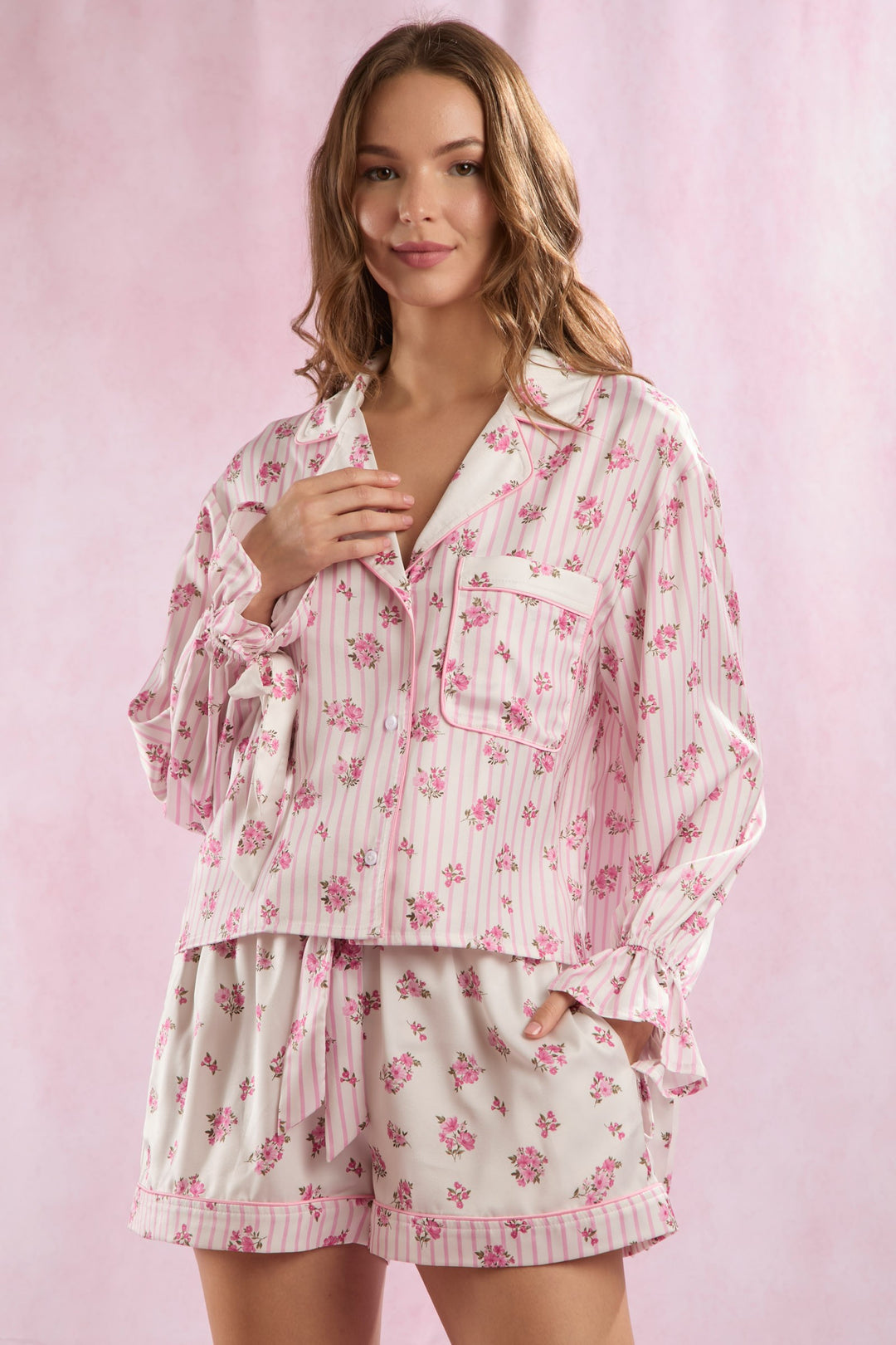 Dream Romance Satin Pajamas