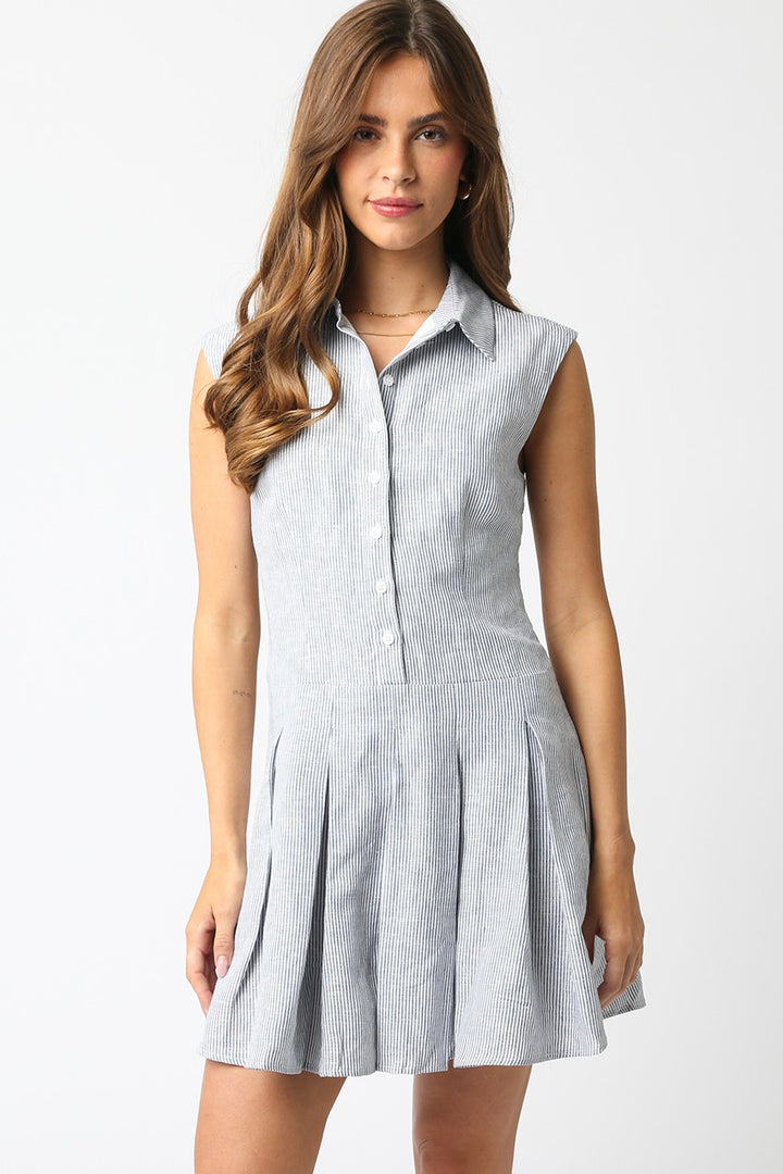 Lainey Dress in Denim