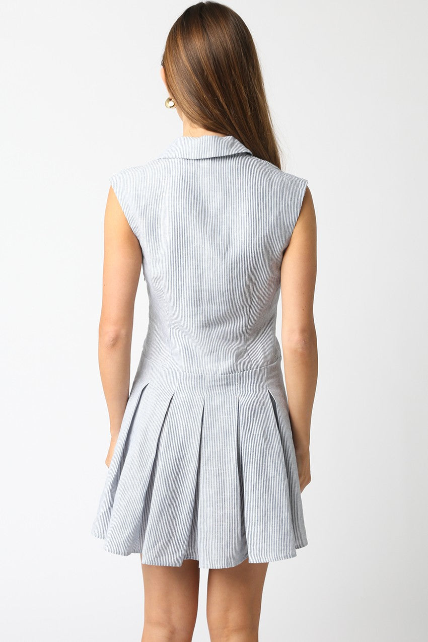 Lainey Dress in Denim
