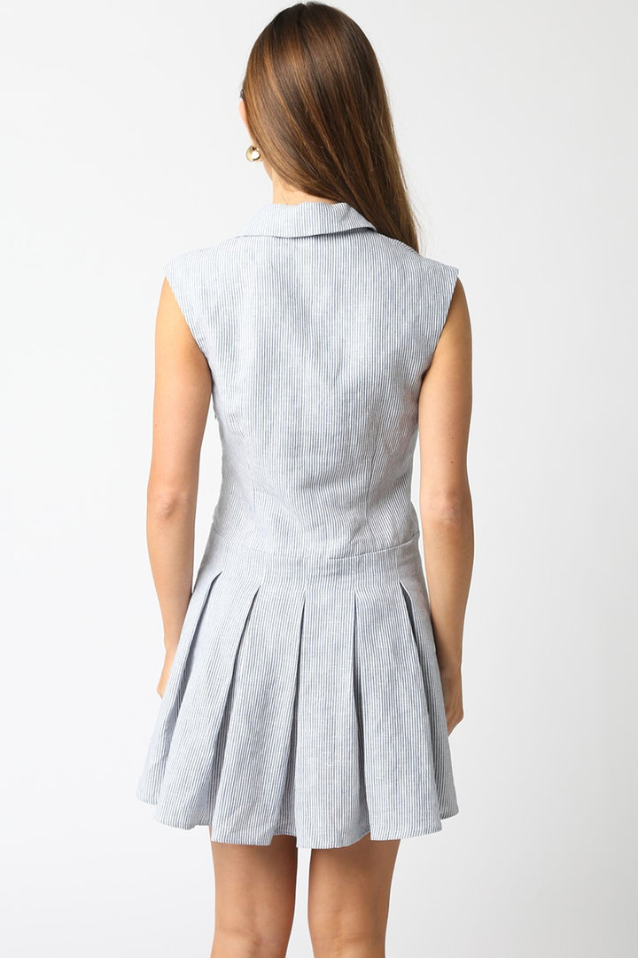 Lainey Dress in Denim