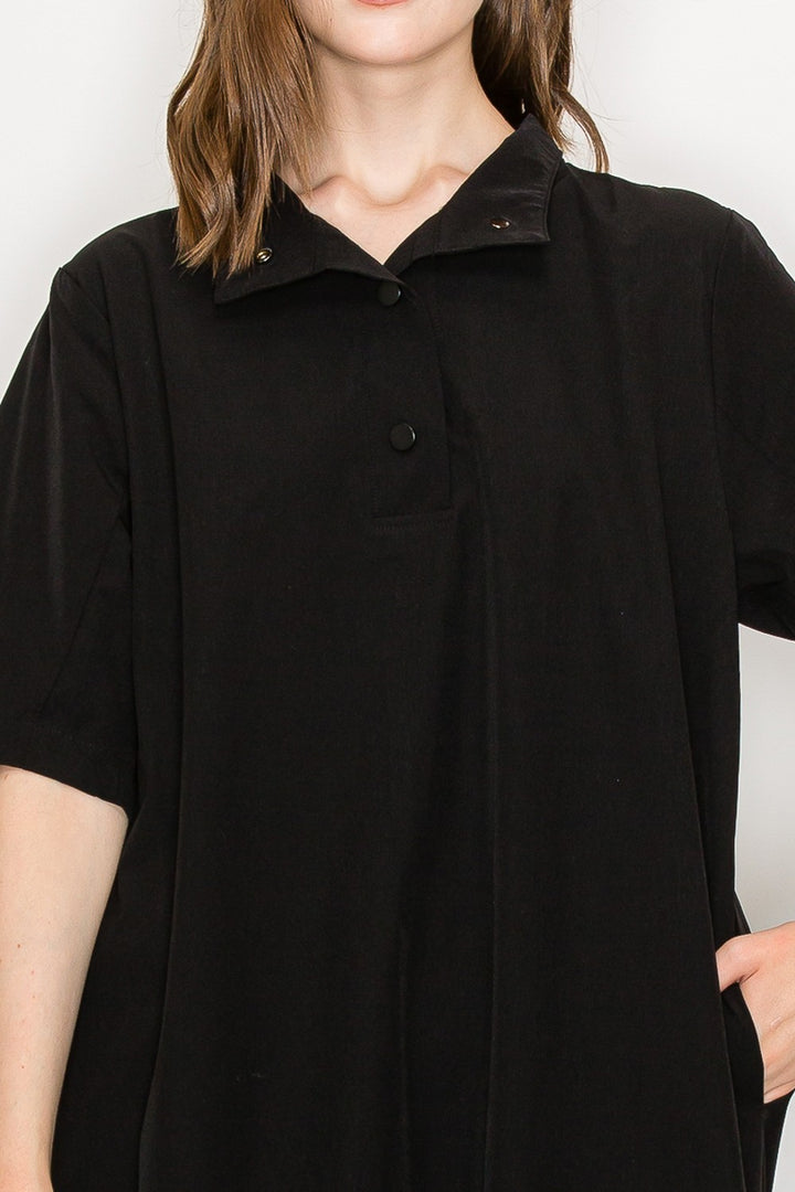 The Joella Dress in Black