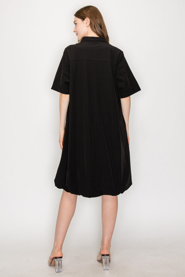 The Joella Dress in Black