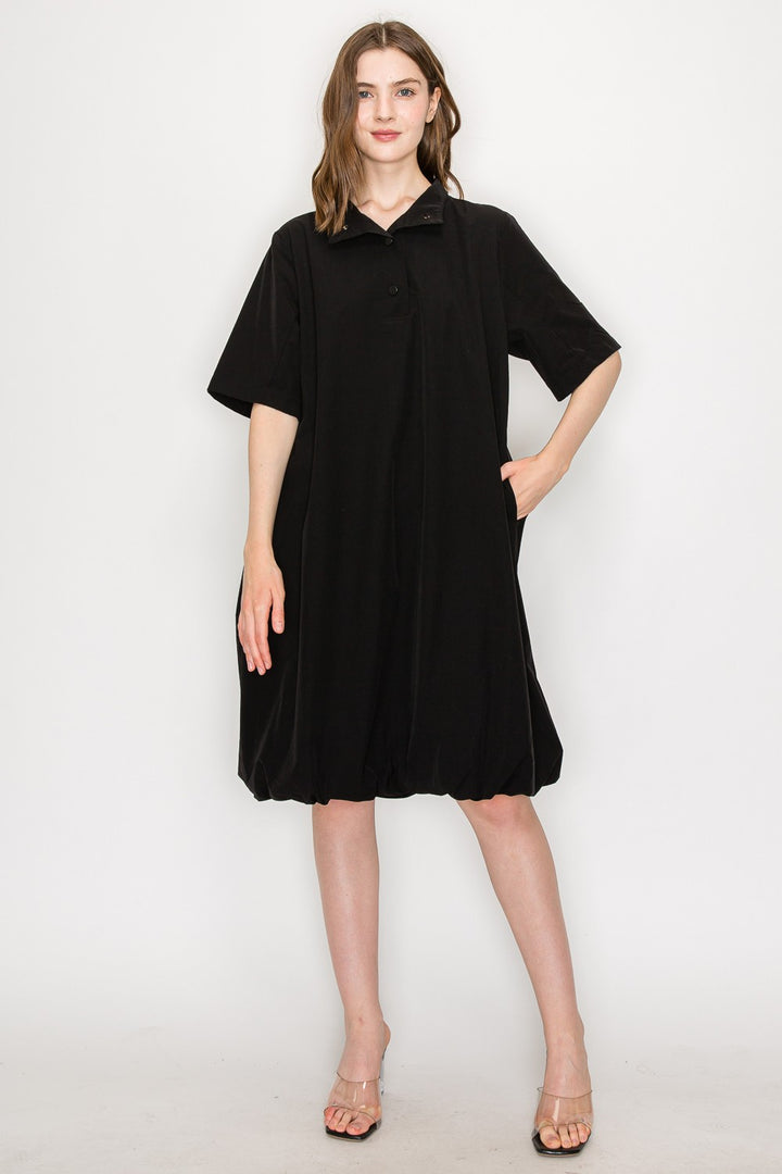 The Joella Dress in Black