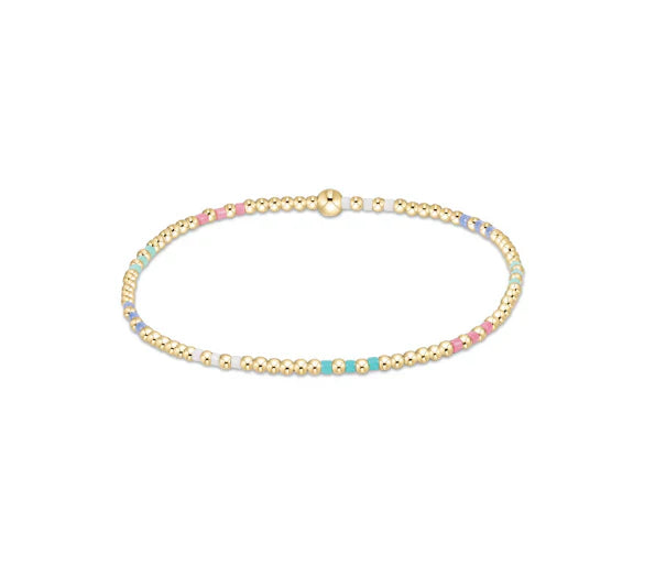 Enewton Hope Joy Pattern 2mm Bead Bracelet- Hot Mess SS25