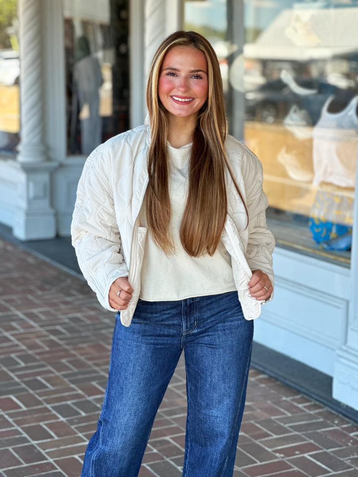 Dear John Maverick Jacket in Whitecap Gray