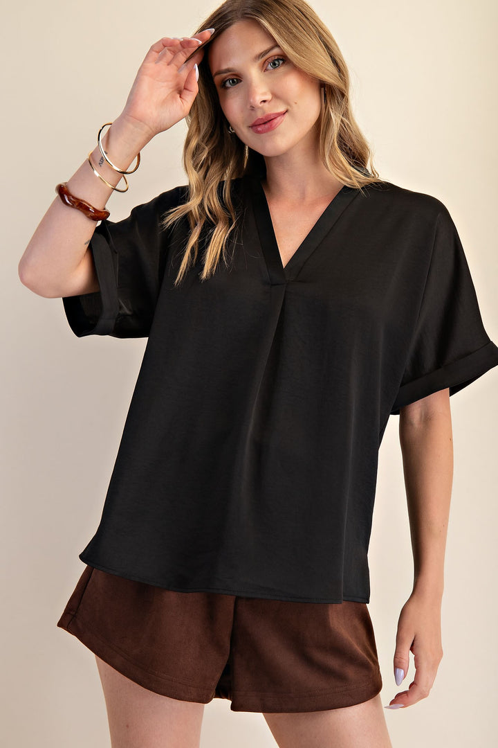 Take Me Places Black Top