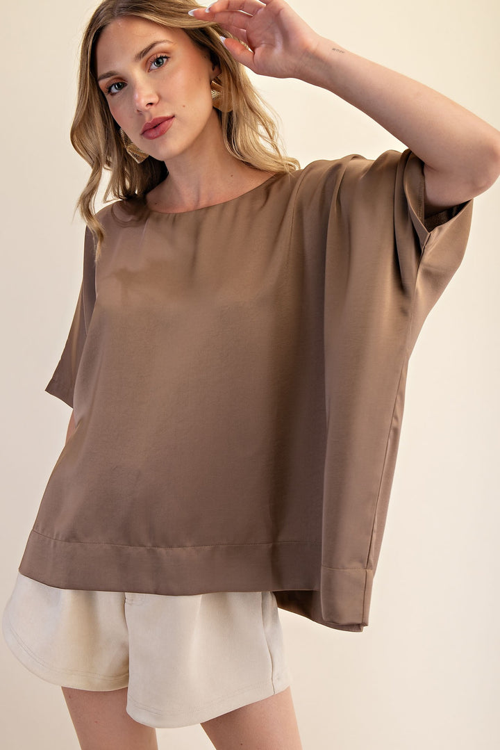 Going Places Mocha Top