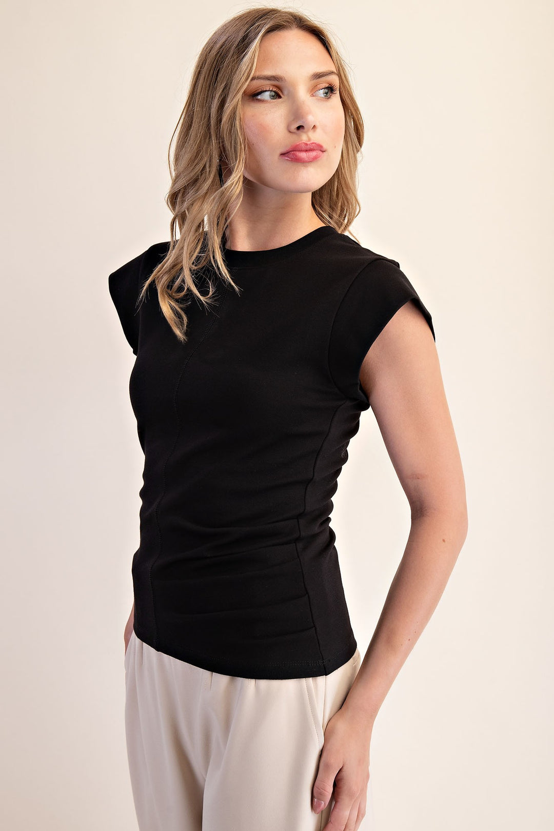 Believe In This Top in Black