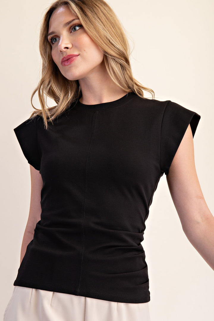 Believe In This Top in Black
