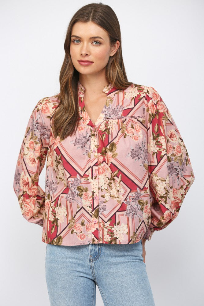 Better Together Mauve Top