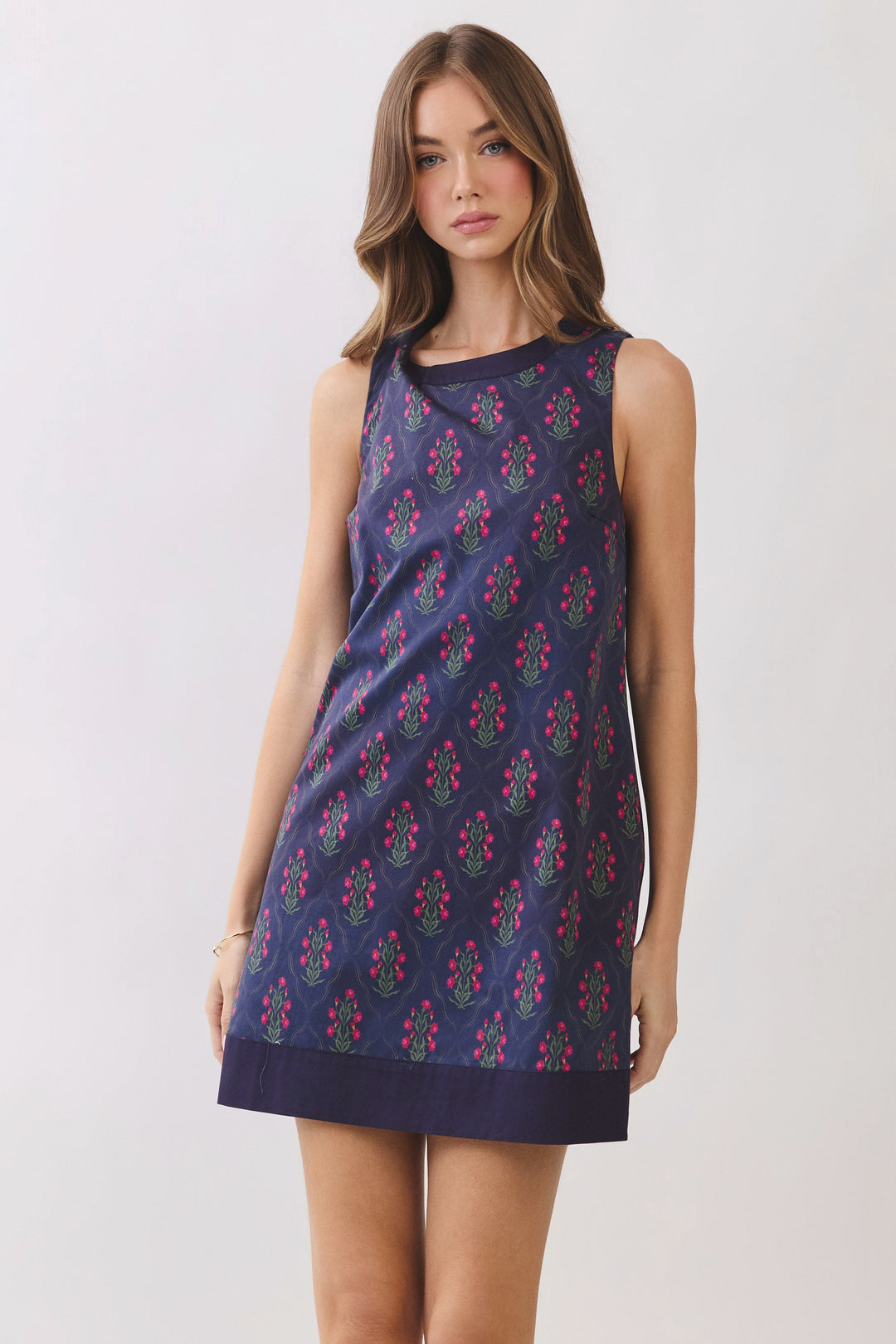 So Glad I Did Navy Mini Dress