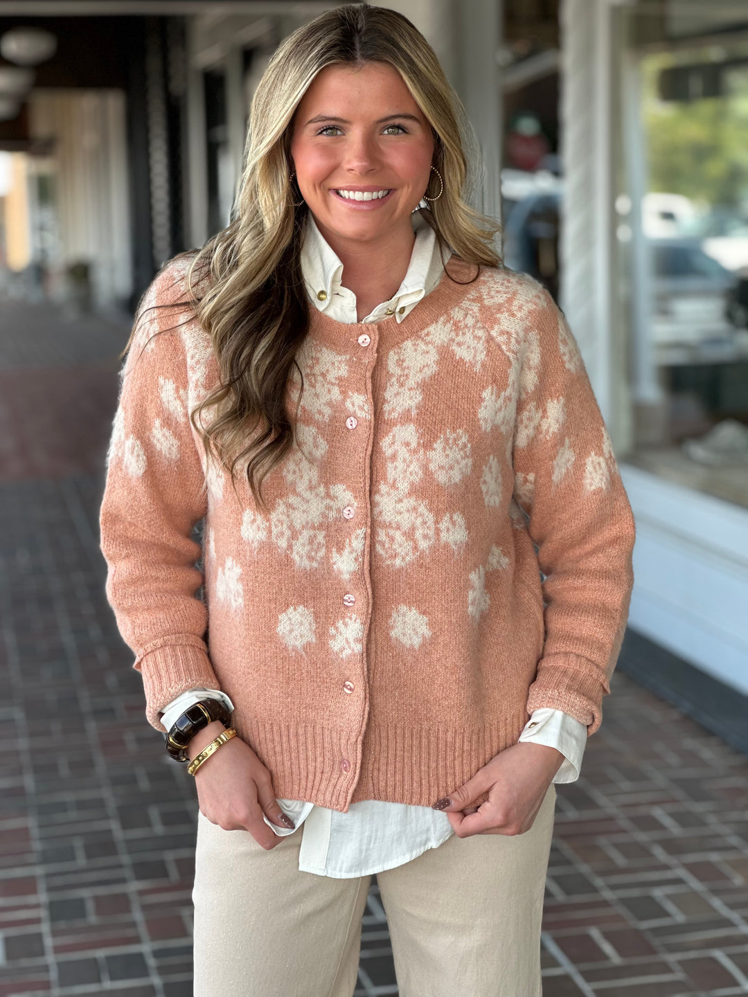 Truth Be Told Sweater in Apricot