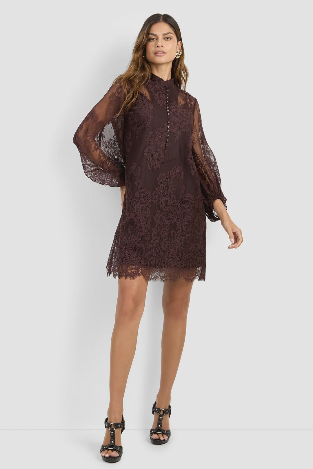 Trina Turk Boheme Dress in Cioccolato