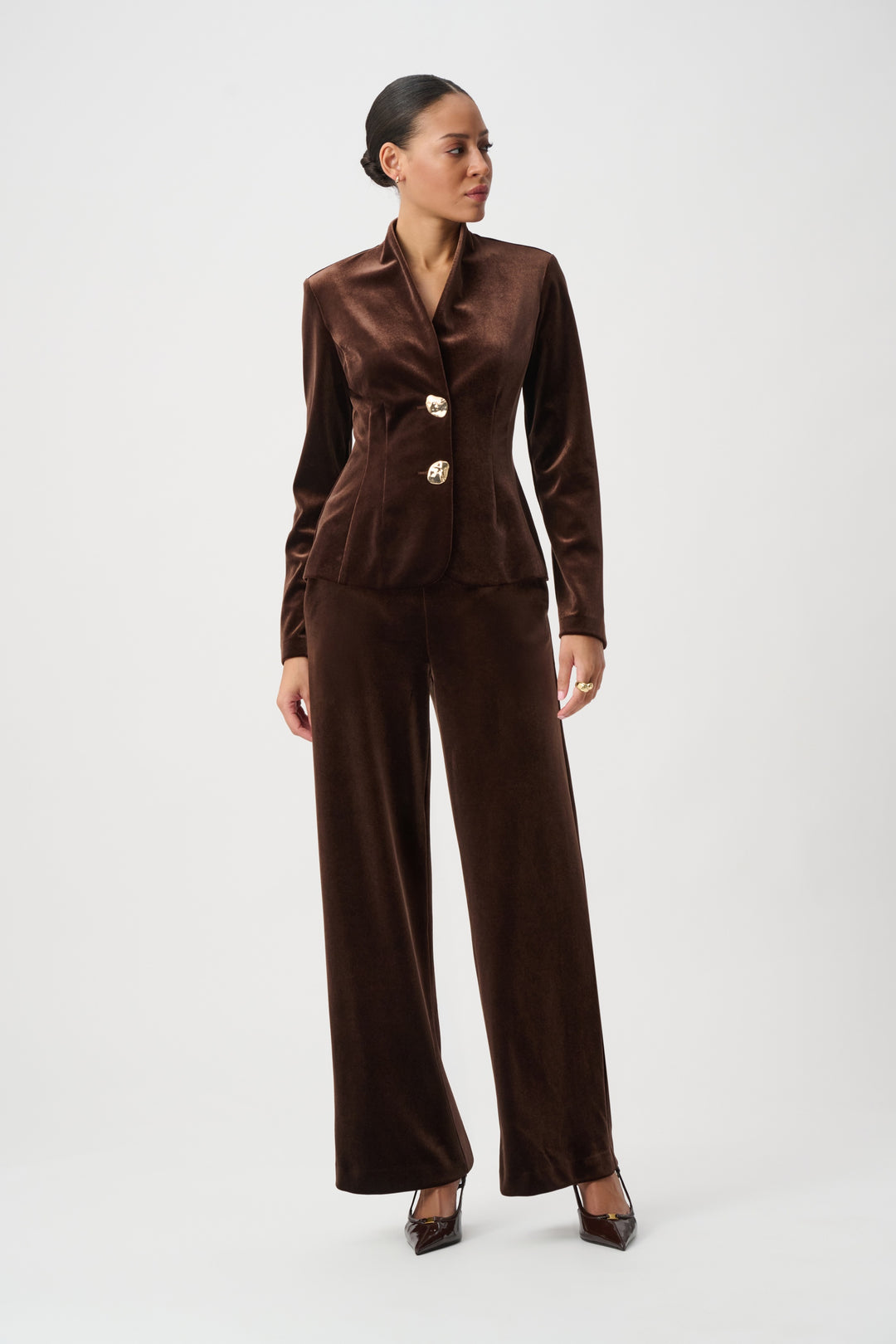 Joseph Ribkoff Mahogany Blazer