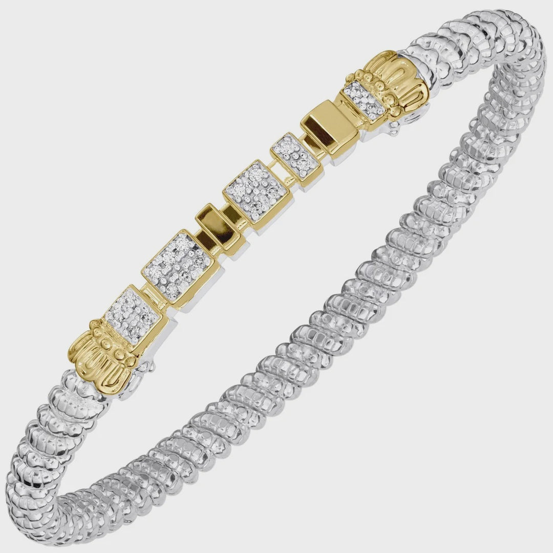 Vahan Art Deco Diamond Bangle