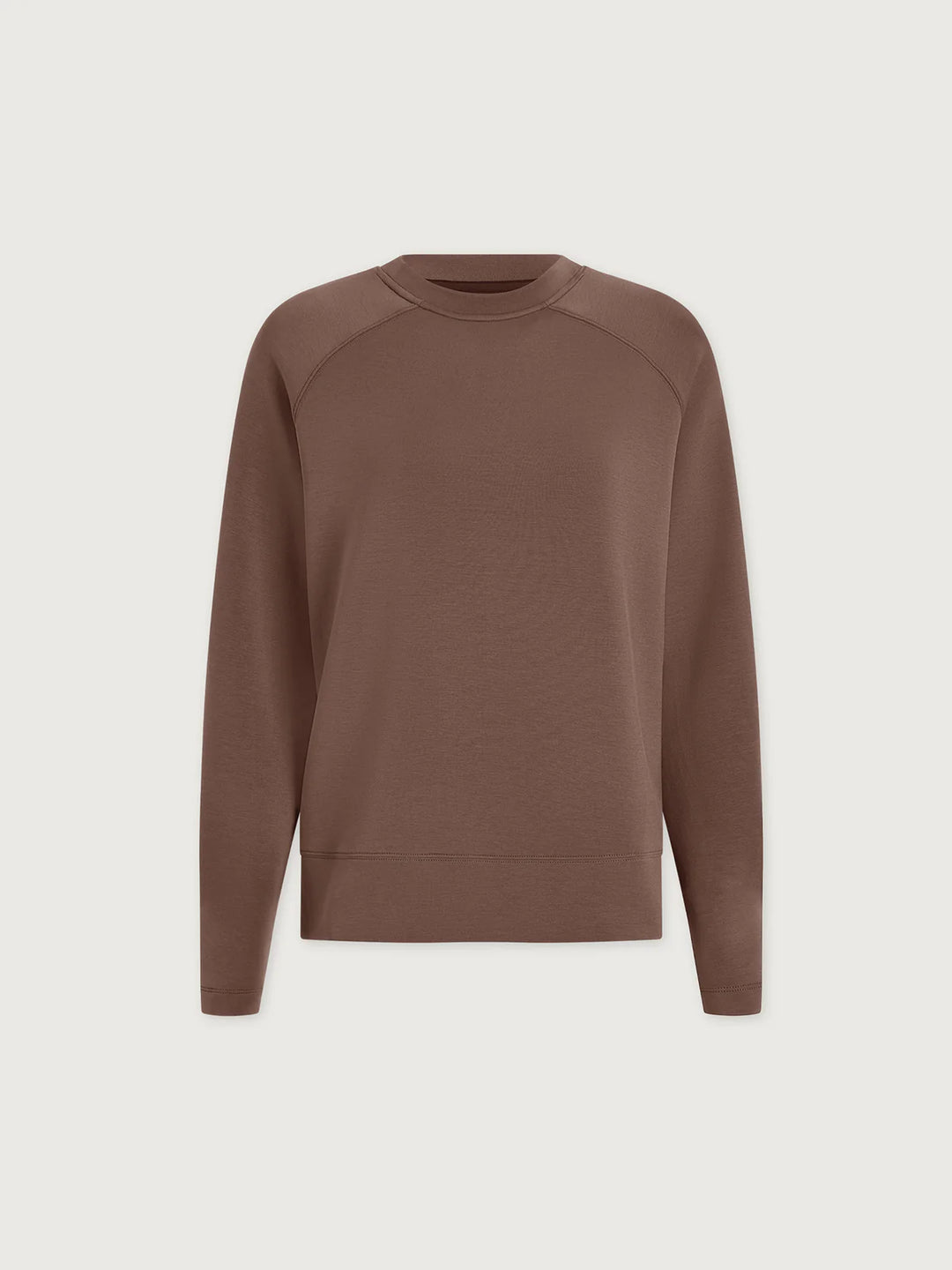 Varley Zosia Crew-Neck Sweat in Coffee Quartz