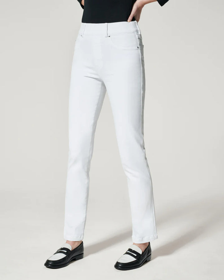 Spanx Straight Leg Jeans in White