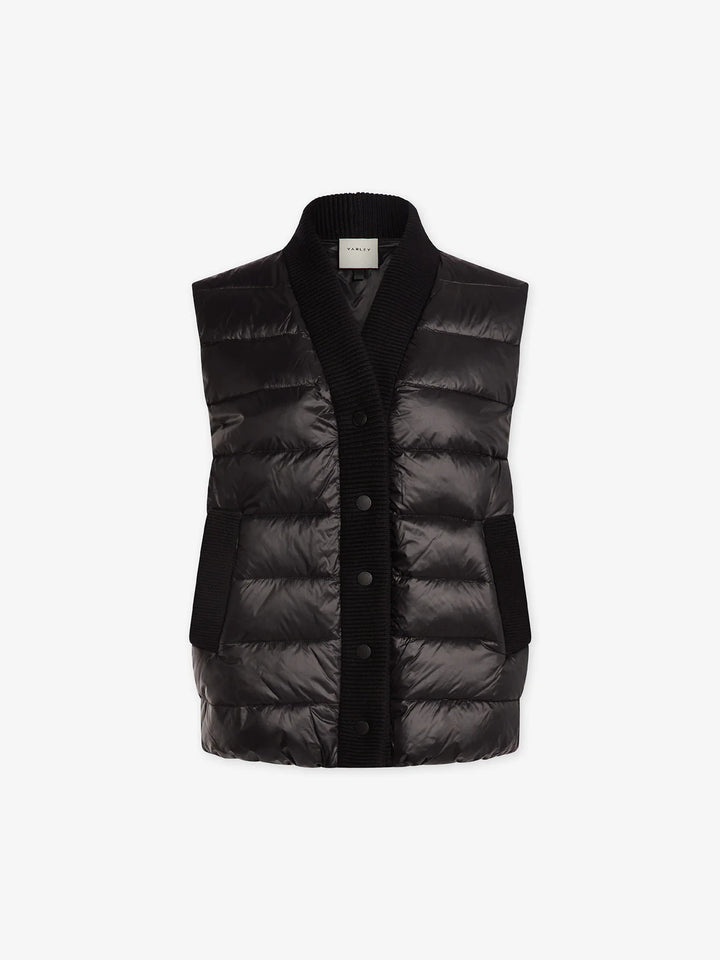 Varley Colwyn Padded Gilet in Black