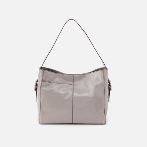 Hobo Render Shoulder Bag in Light Gray