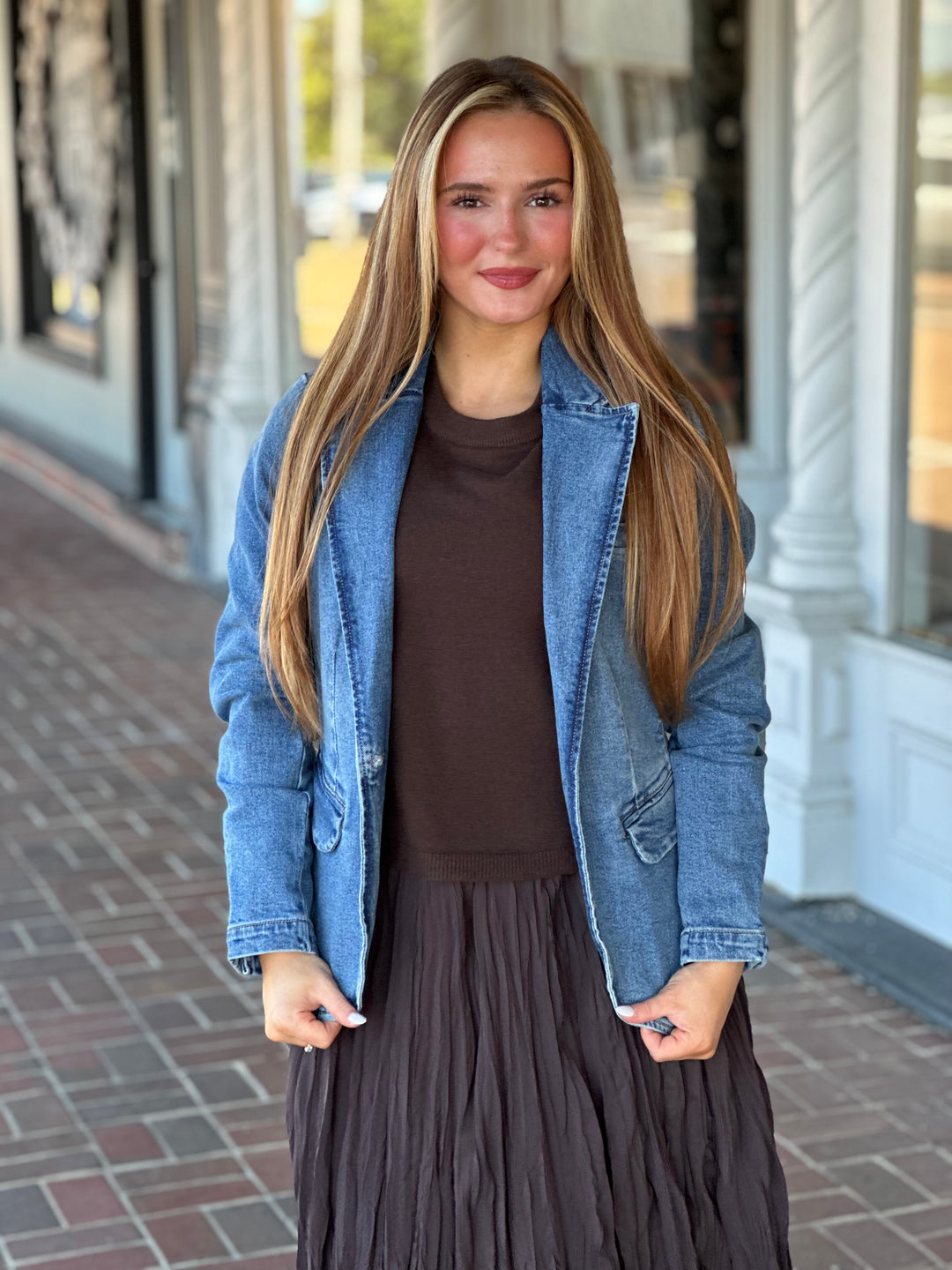 Dear John Minah Denim Jacket in Santos
