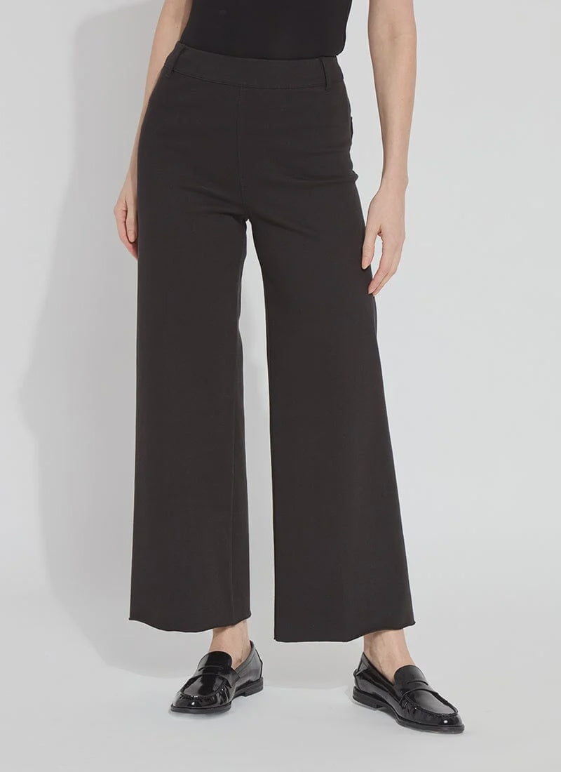 Lysse Erin Hi Waist Wide Leg Denim in Black