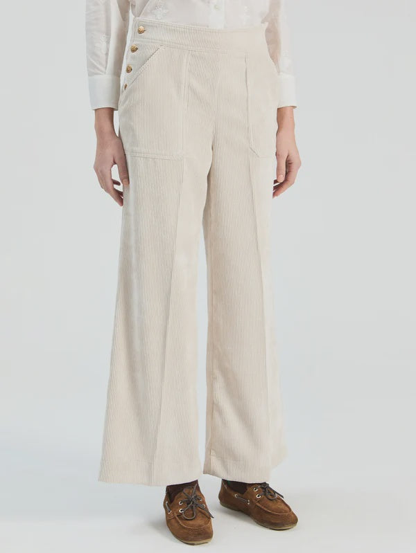 Vilagallo Muriel Pant in Powder Pink