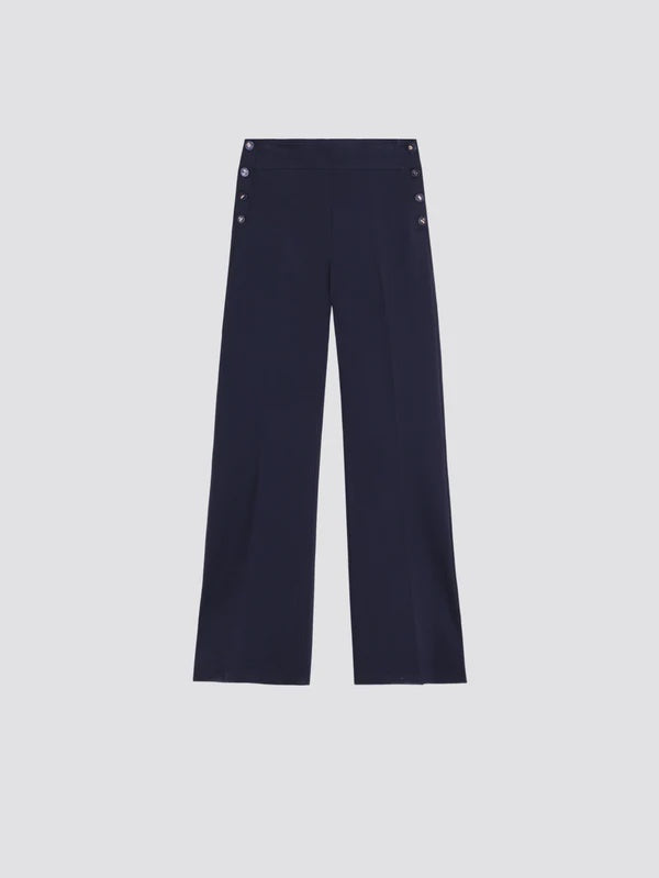 Vilagallo Theodora Pant in Navy