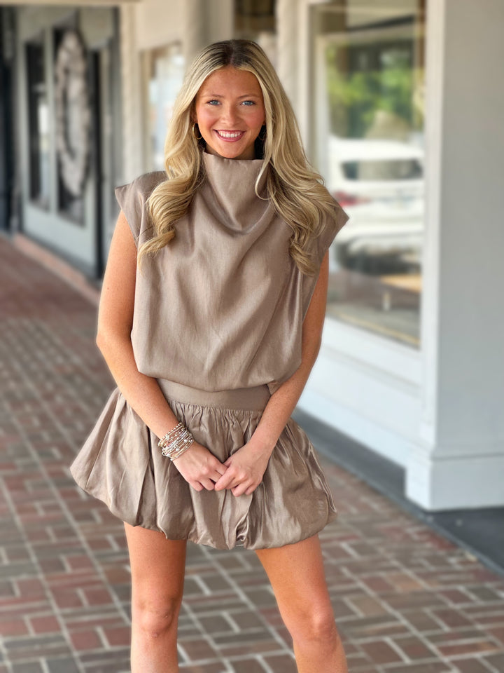 Do What You Love Mocha Top