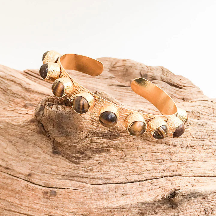 The Haven Bracelet in Tigers Eye