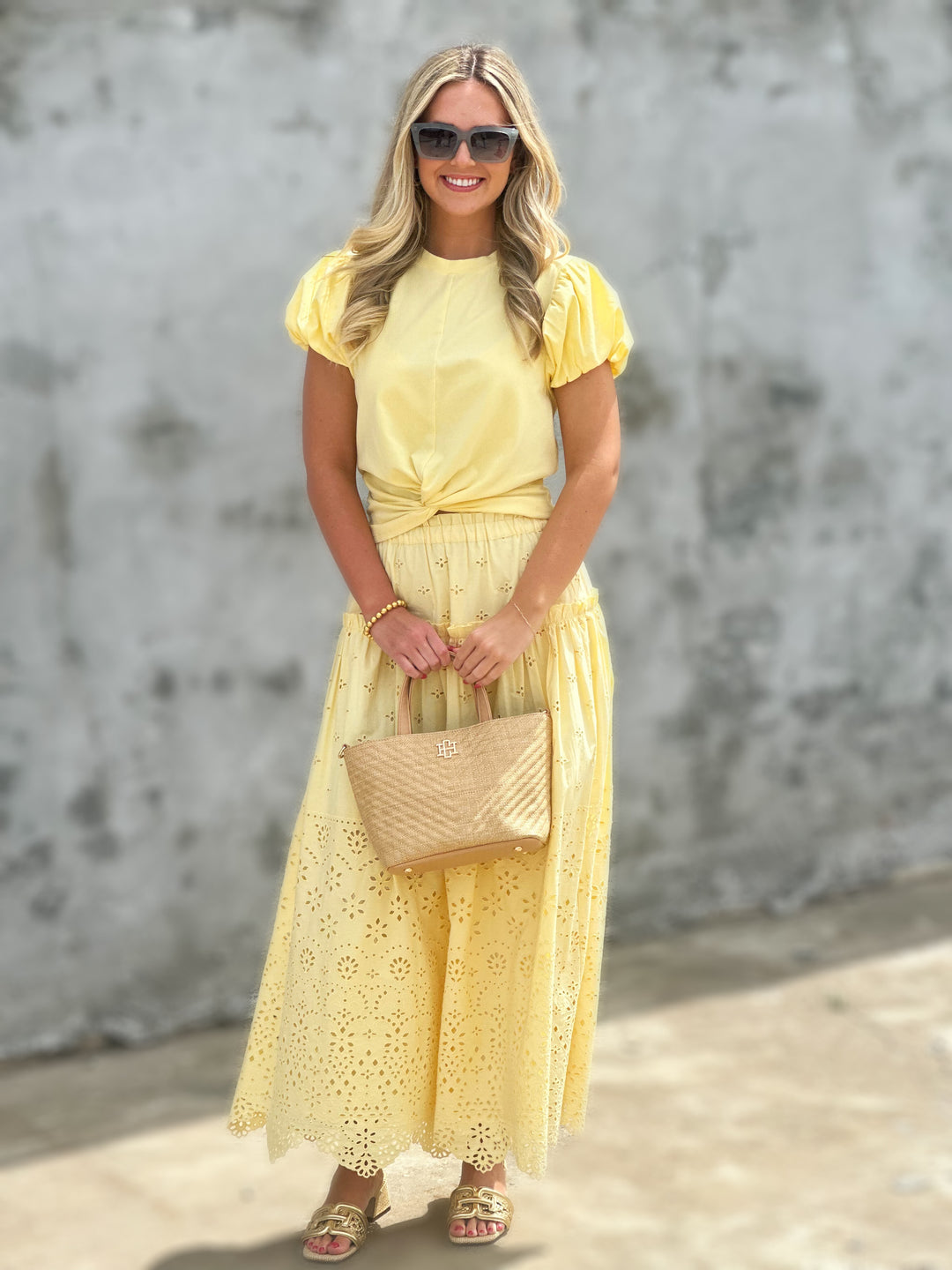 Love The Label Angelique Skirt in Sunlight