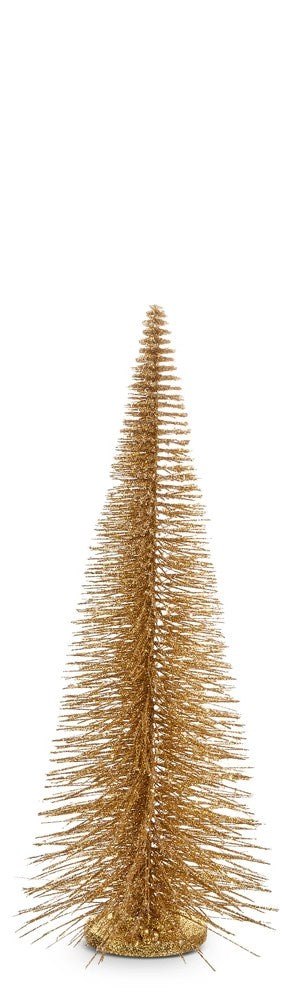 Small Gold Bottle Brush Tree
