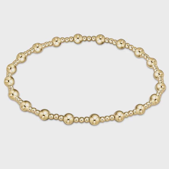 enewton 7.25" Extends Sincerity Gold 4mm Bracelet