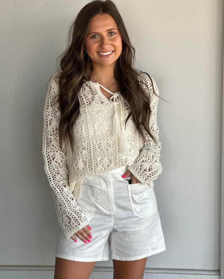 Dylan Rowan Sweater in Natural
