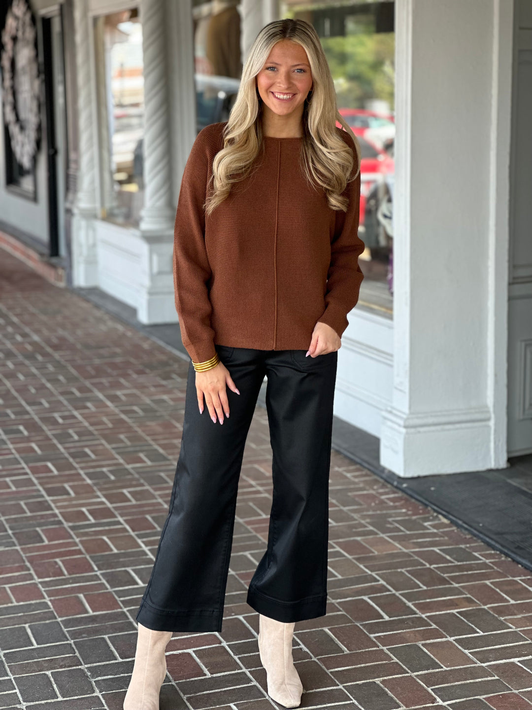 Kerisma Assima Sweater in Brownie