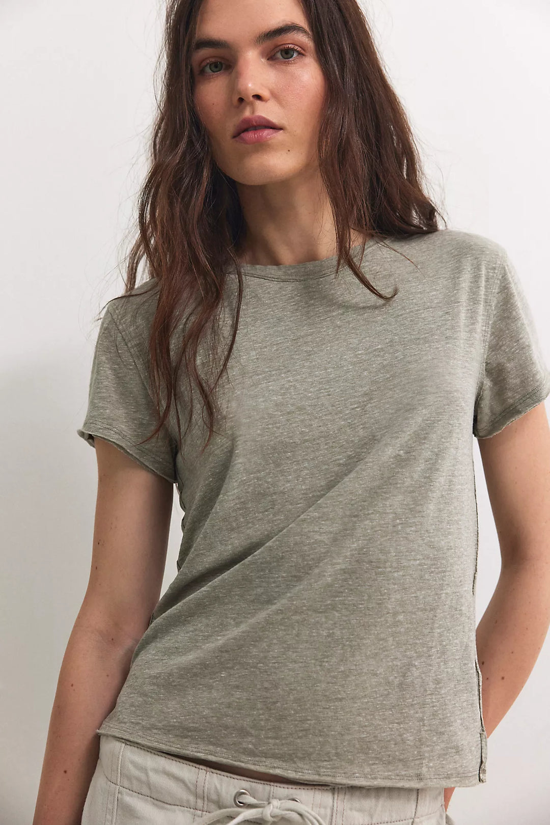Free People Nova Tee in Caiman