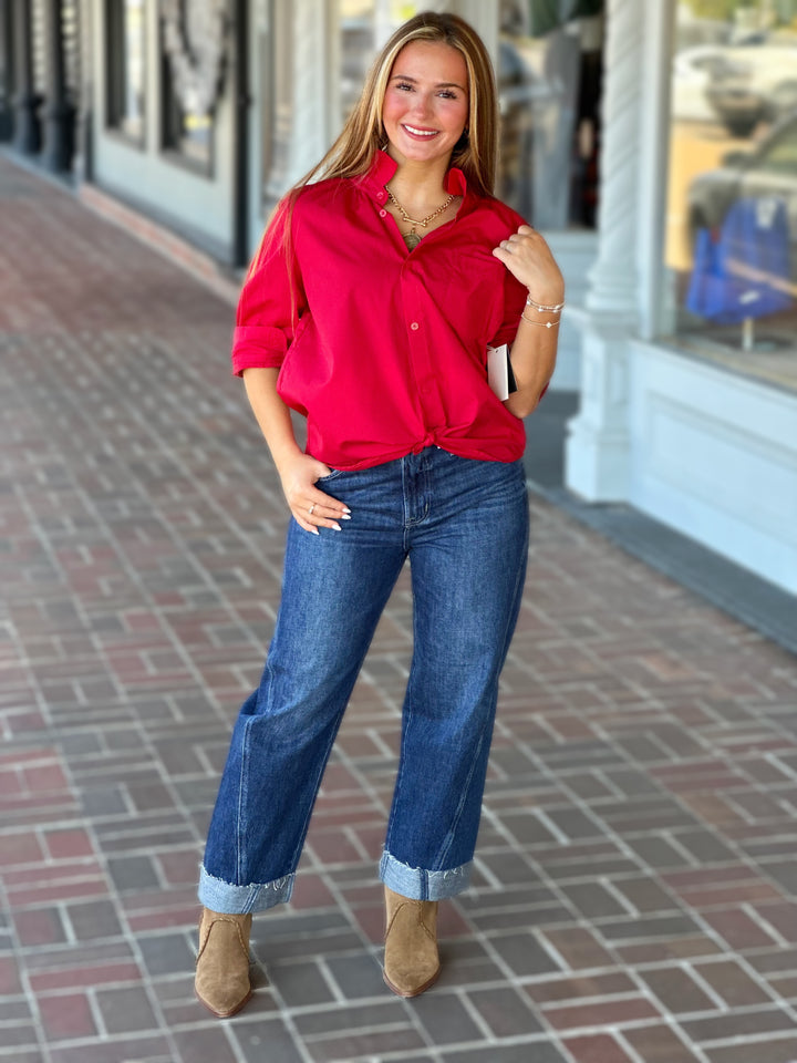 Southern Lover Top in Red