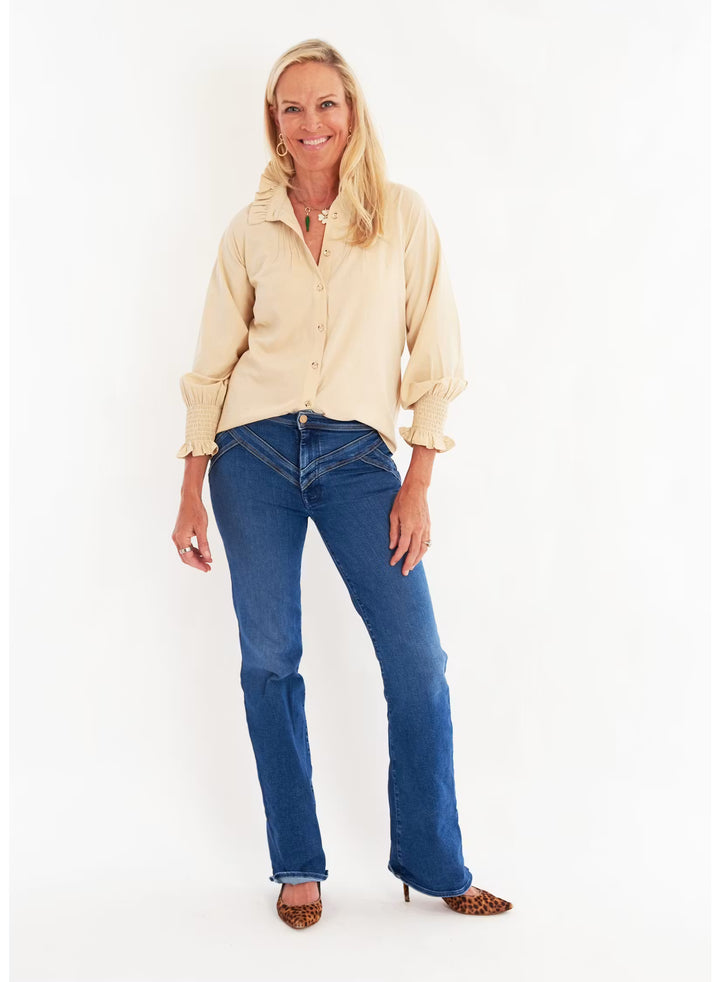 CK Bradley Plato Top in Almond