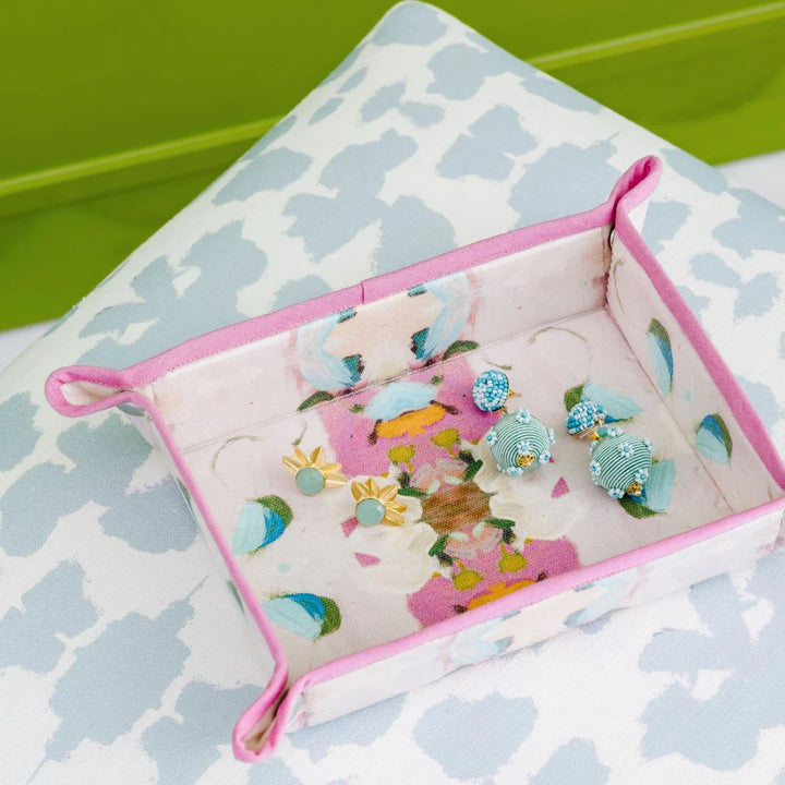 Laura Park Snap Tray in Monet's Garden Pink