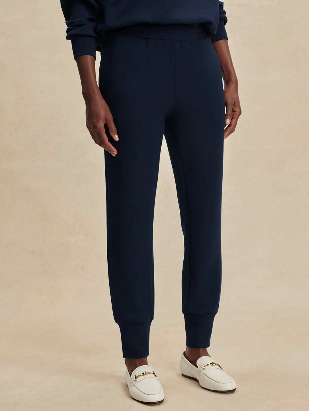 Varley The Slim Cuff Pant 27.5" in Navy