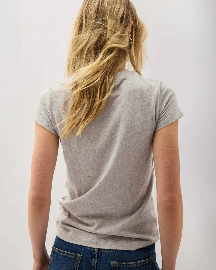 Richer Poorer Vintage Jersey Short Sleeve Tee in Athletic Heather Grey