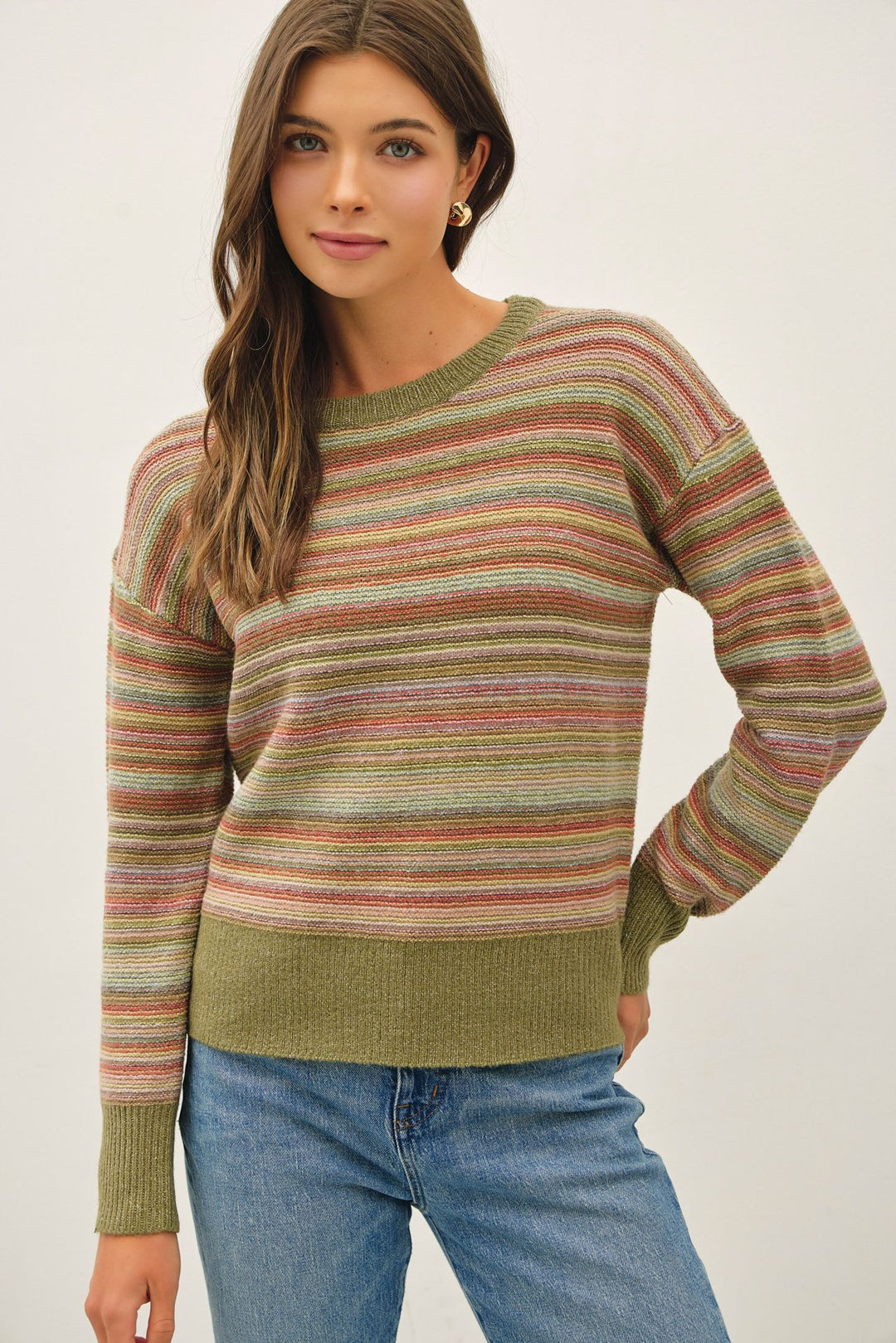 Everything In Place Sage Sweater