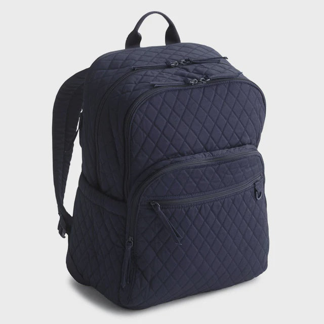 Vera Bradley Large Bancroft Backpack in Peacoat